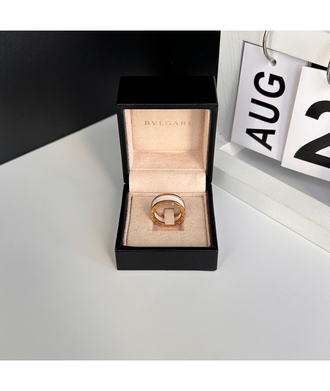 BVLGARI Золотое кольцо из розового золота, фото 3