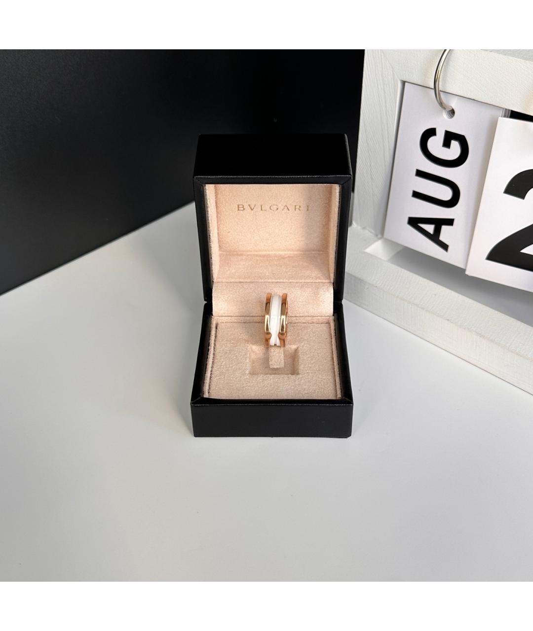 BVLGARI Золотое кольцо из розового золота, фото 6
