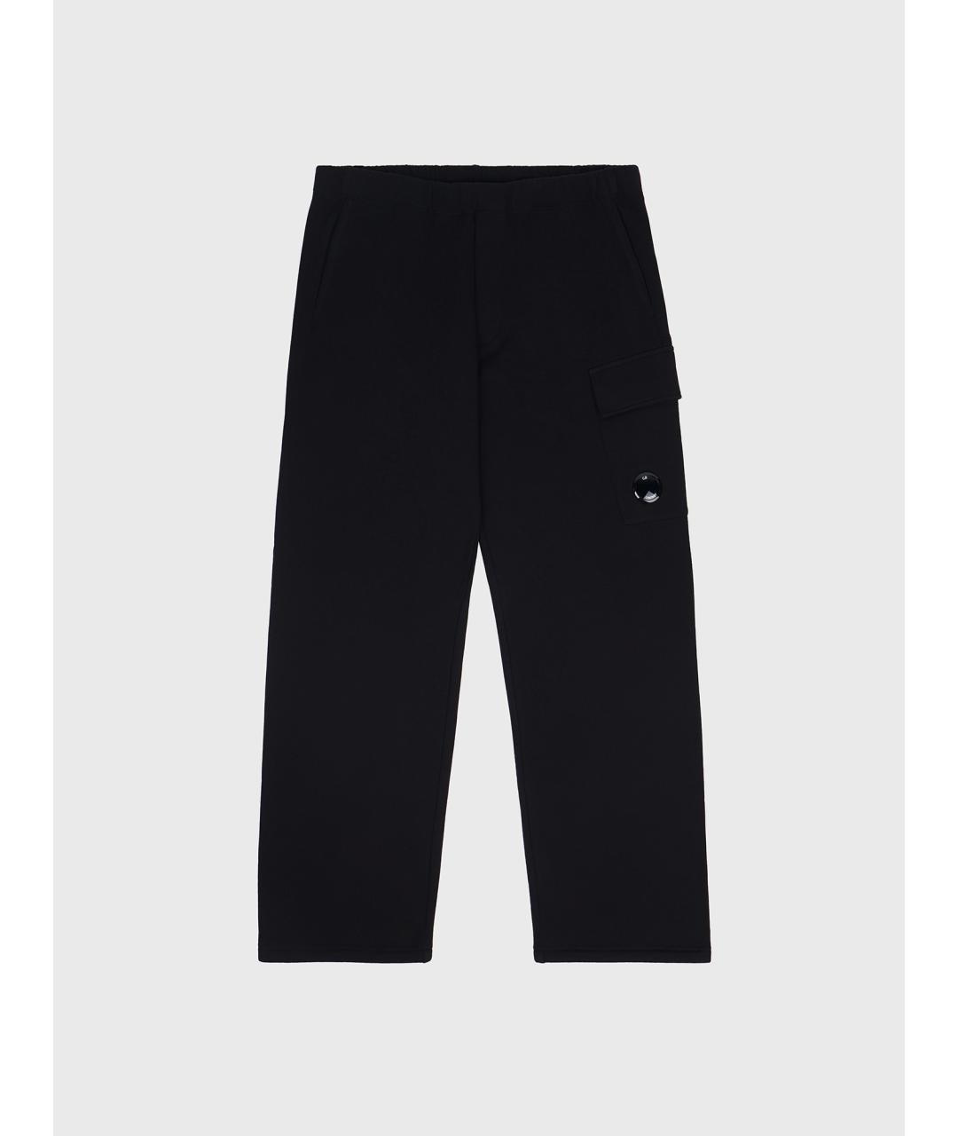 CP COMPANY Черные хлопковые повседневные брюки, фото 9