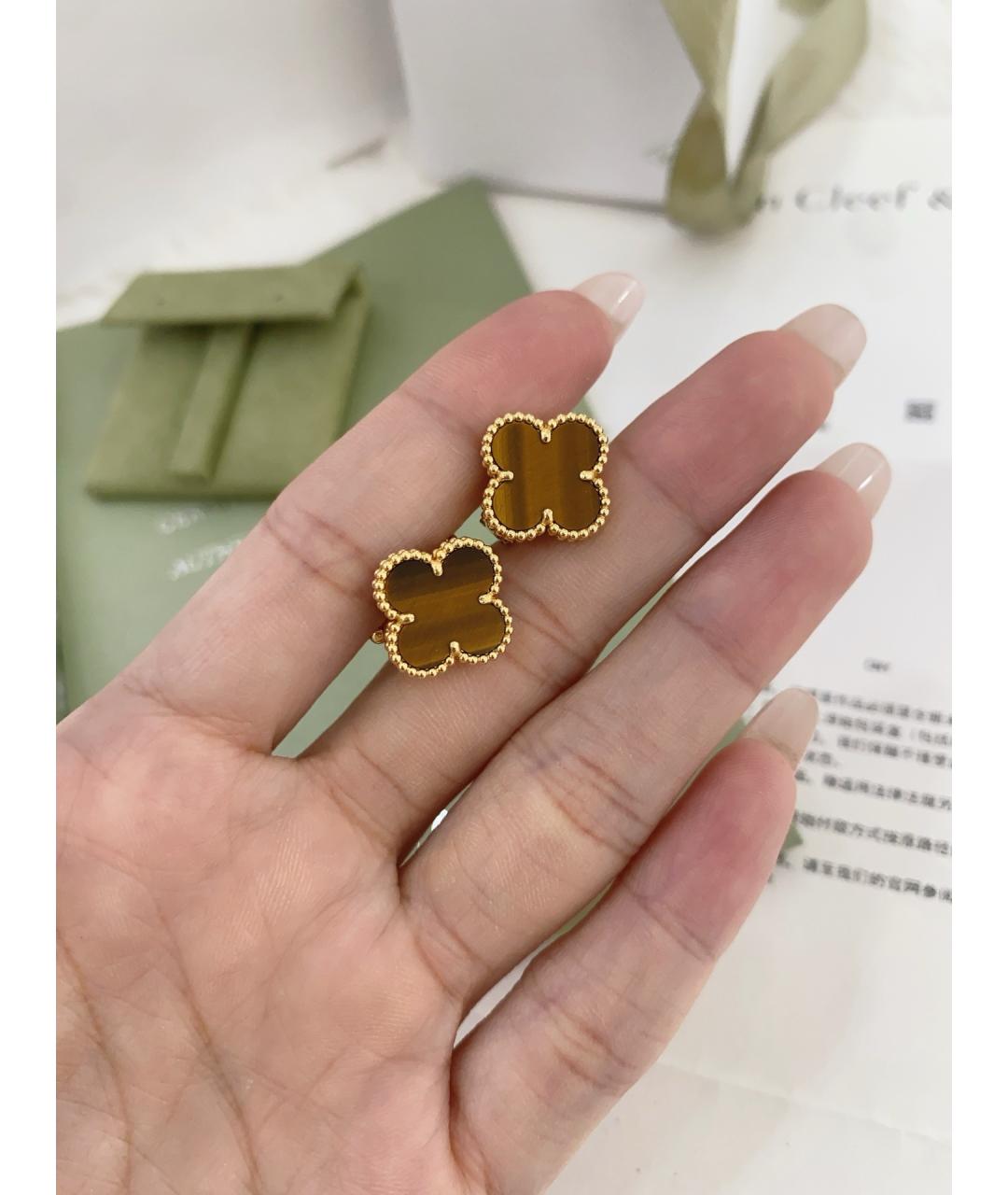 VAN CLEEF & ARPELS Золотые серьги из розового золота, фото 6