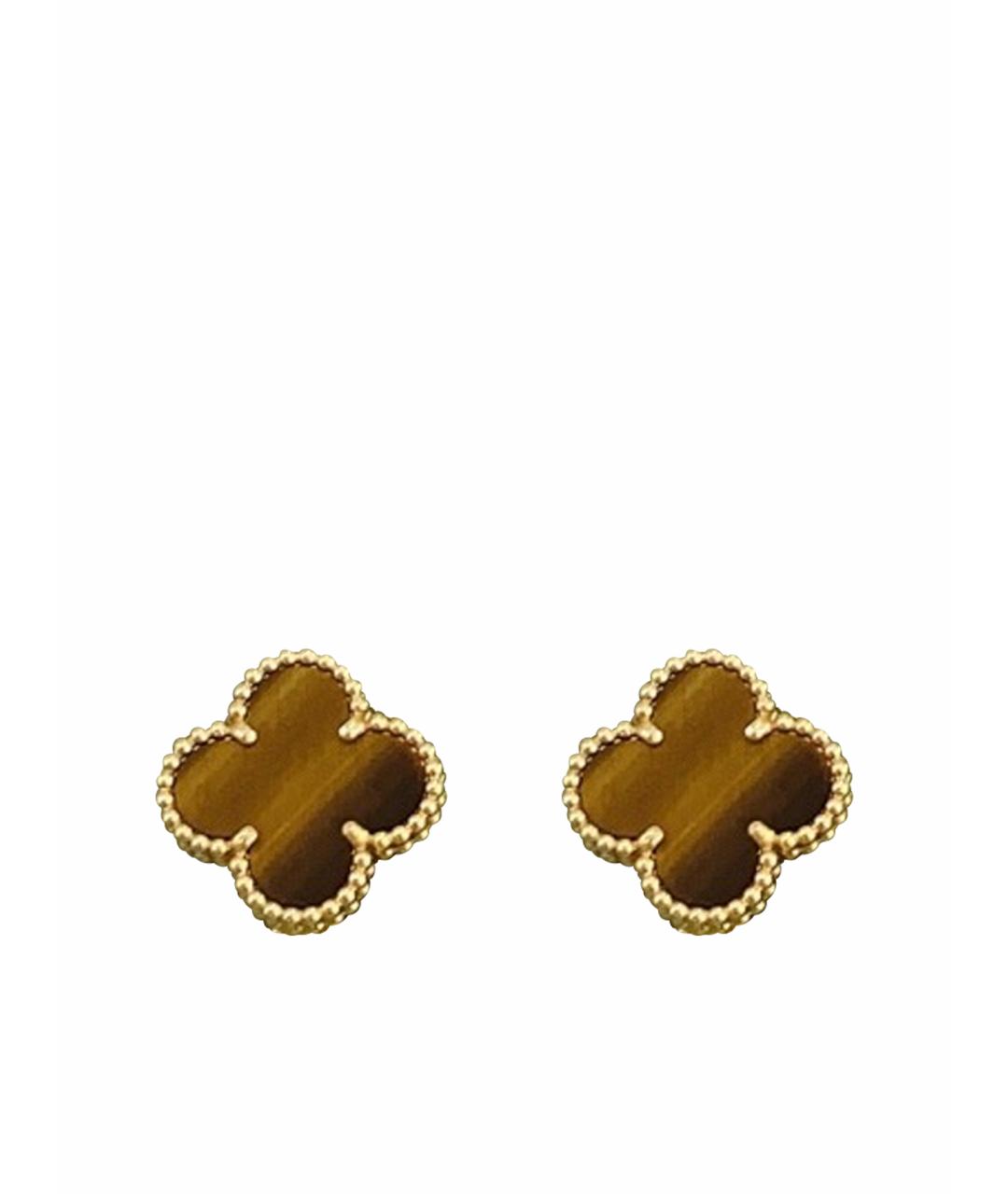 VAN CLEEF & ARPELS Золотые серьги из розового золота, фото 1