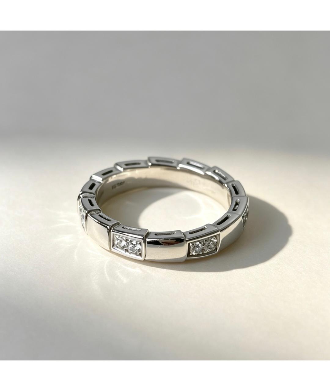 BVLGARI Серебряное кольцо из белого золота, фото 6