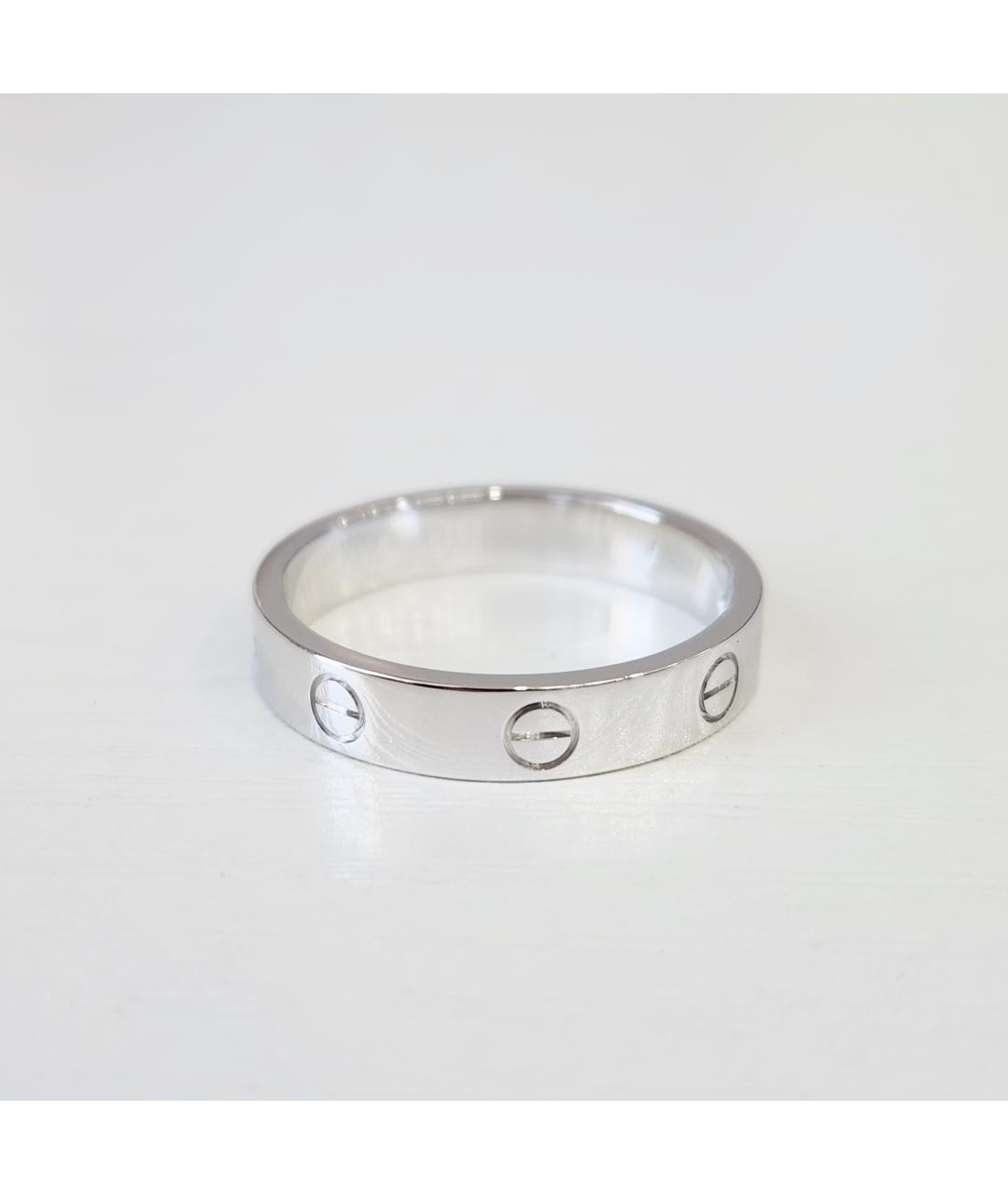 CARTIER Серебряное кольцо из белого золота, фото 3