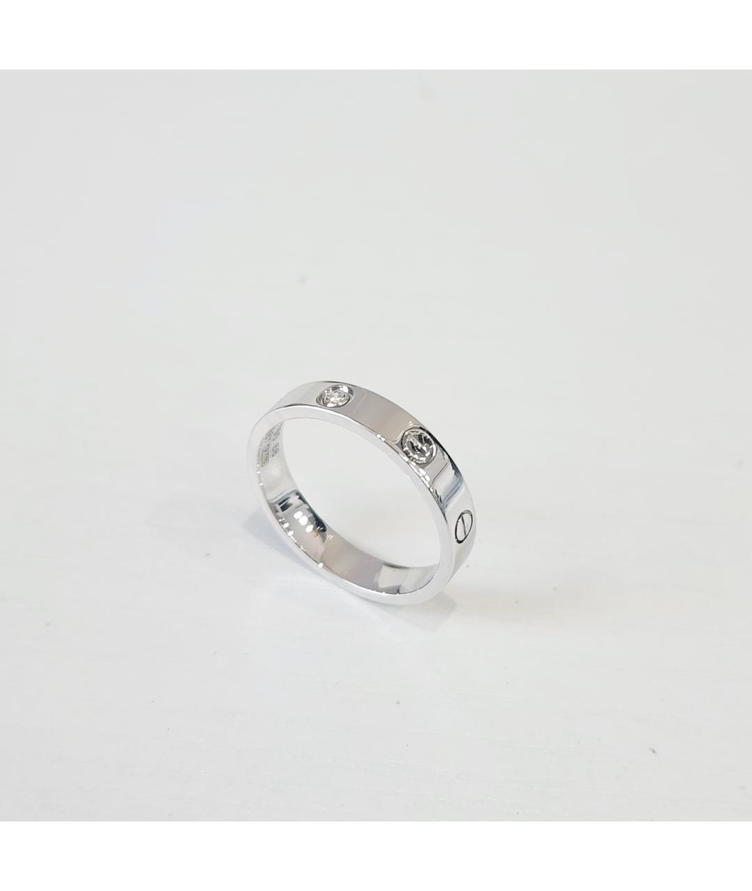 CARTIER Серебряное кольцо из белого золота, фото 2