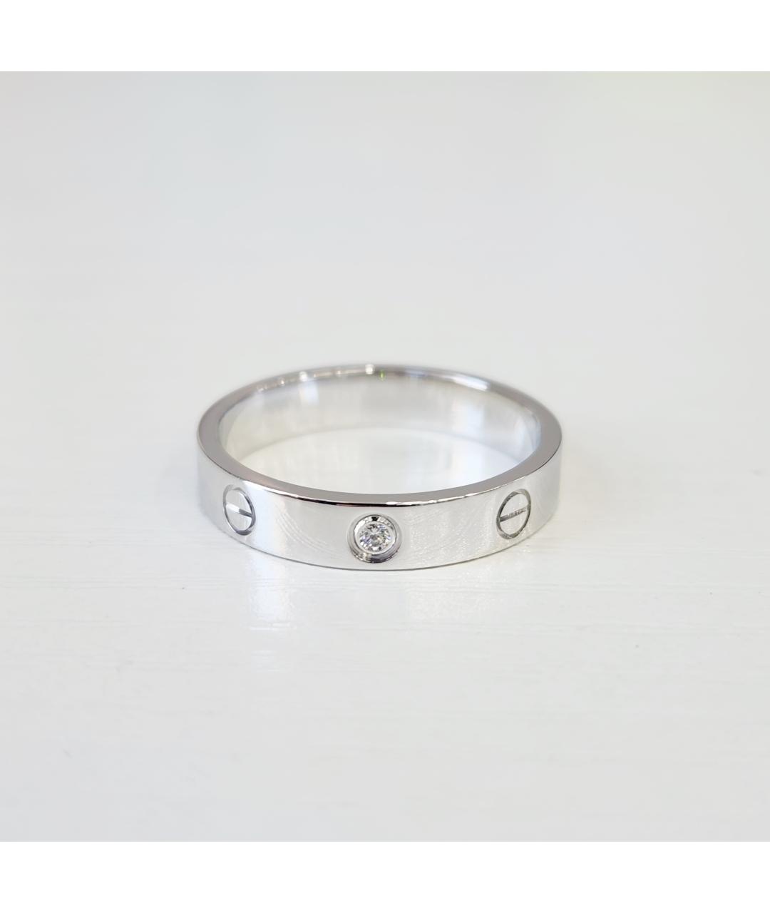 CARTIER Серебряное кольцо из белого золота, фото 6