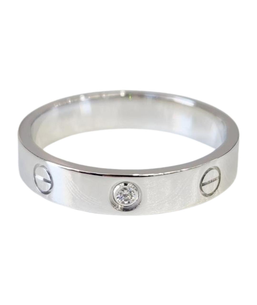 CARTIER Серебряное кольцо из белого золота, фото 1