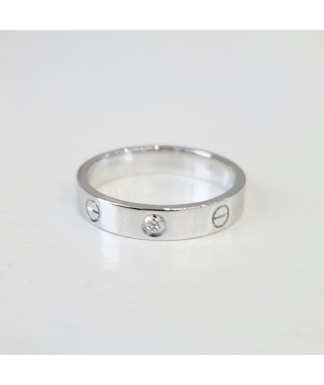 CARTIER Серебряное кольцо из белого золота, фото 5