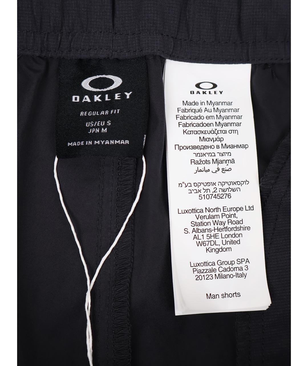 OAKLEY Черные нейлоновые шорты, фото 9
