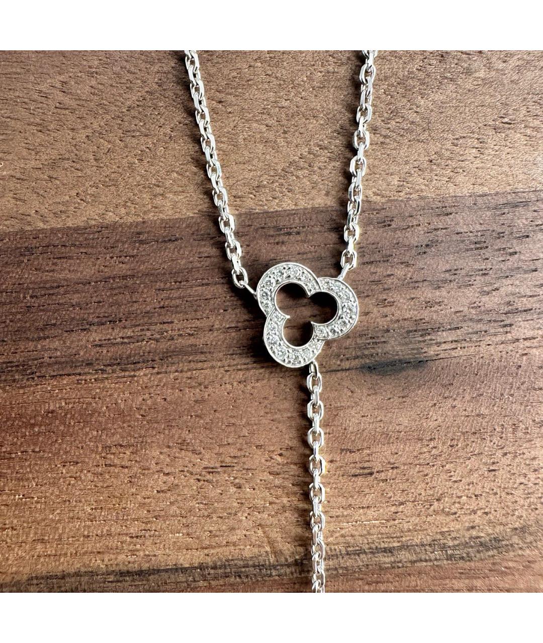 CHANEL Серебряное колье из белого золота, фото 4