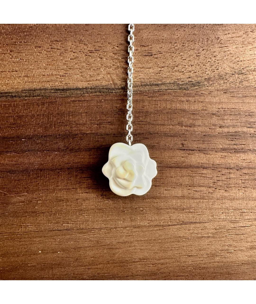CHANEL Серебряное колье из белого золота, фото 3
