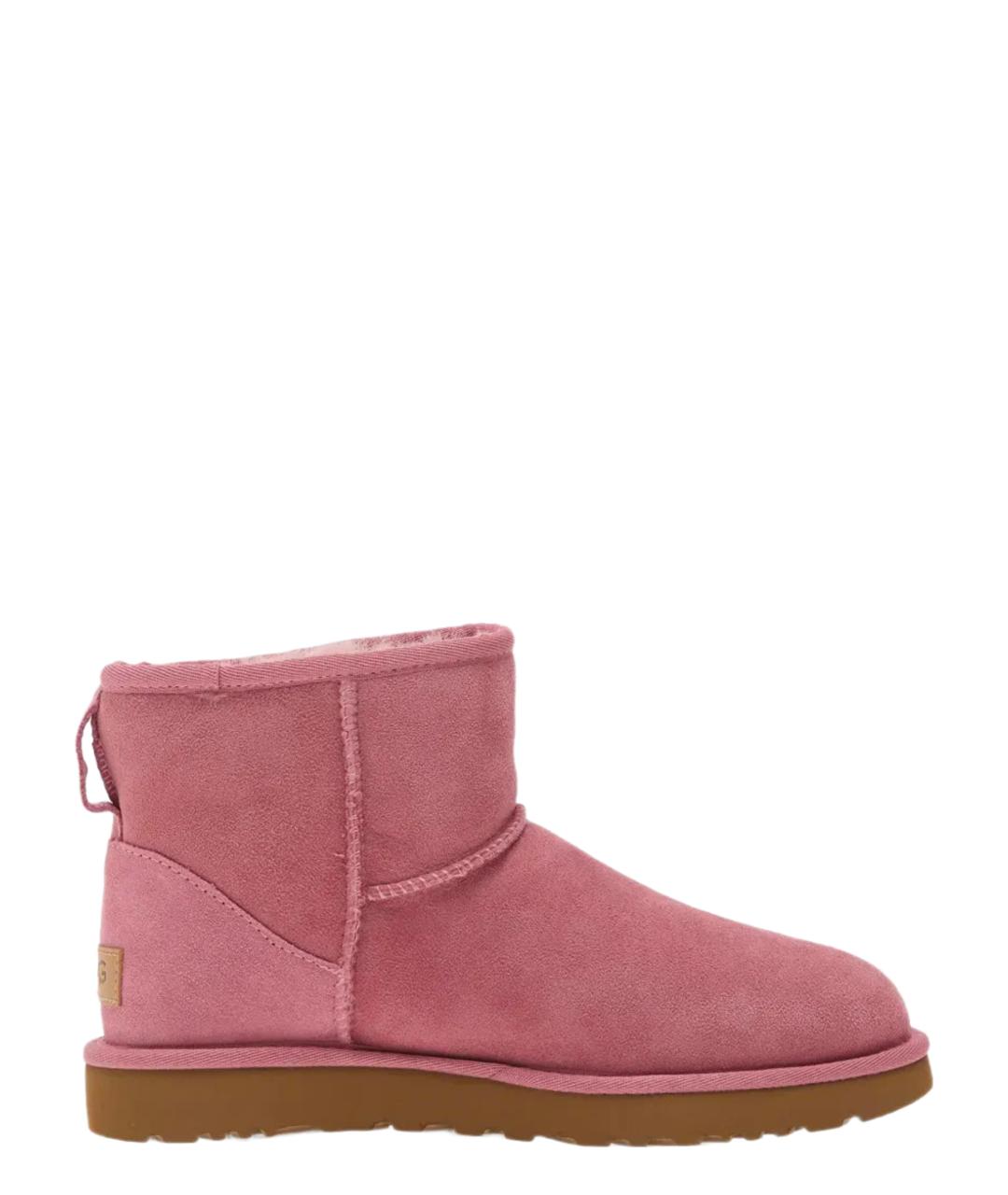 UGG Розовые замшевые сапоги, фото 1