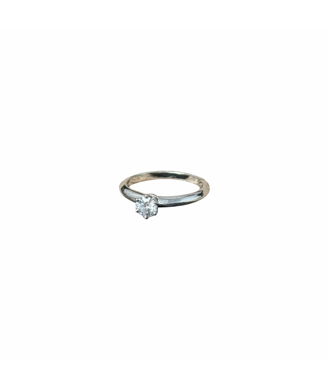 CARTIER Серебряное платиновое кольцо, фото 1