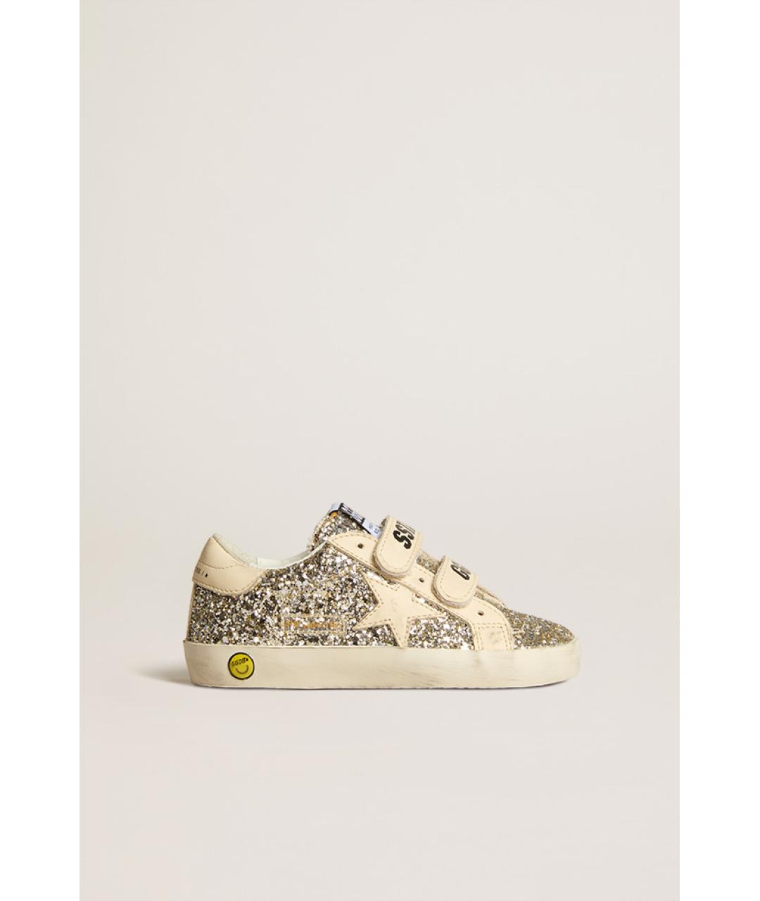 GOLDEN GOOSE Серебряные кеды, фото 4