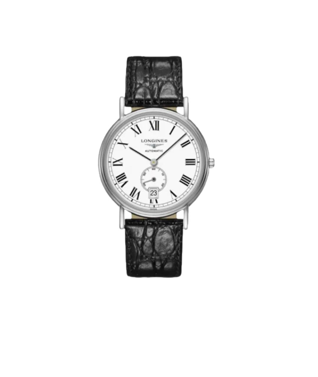 LONGINES Белые стальные часы, фото 6