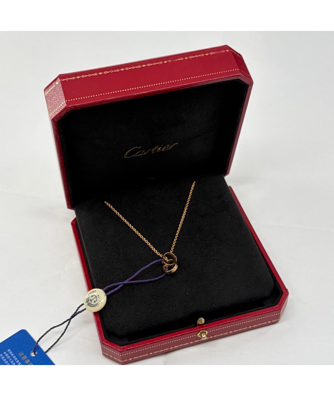 CARTIER Золотое колье из розового золота, фото 3