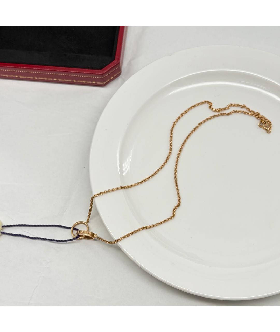 CARTIER Золотое колье из розового золота, фото 4