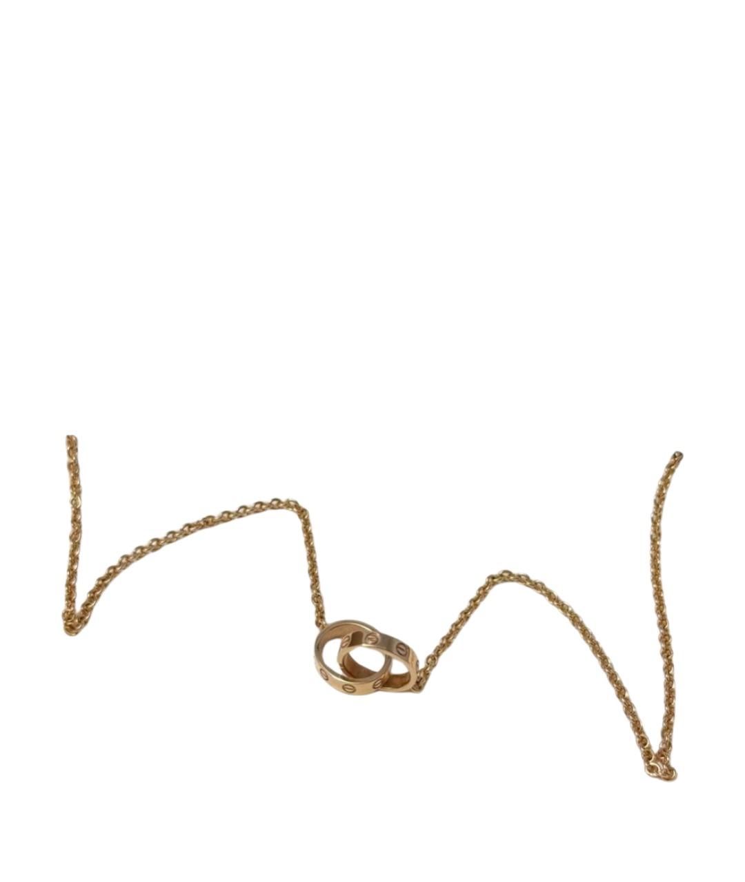CARTIER Золотое колье из розового золота, фото 1