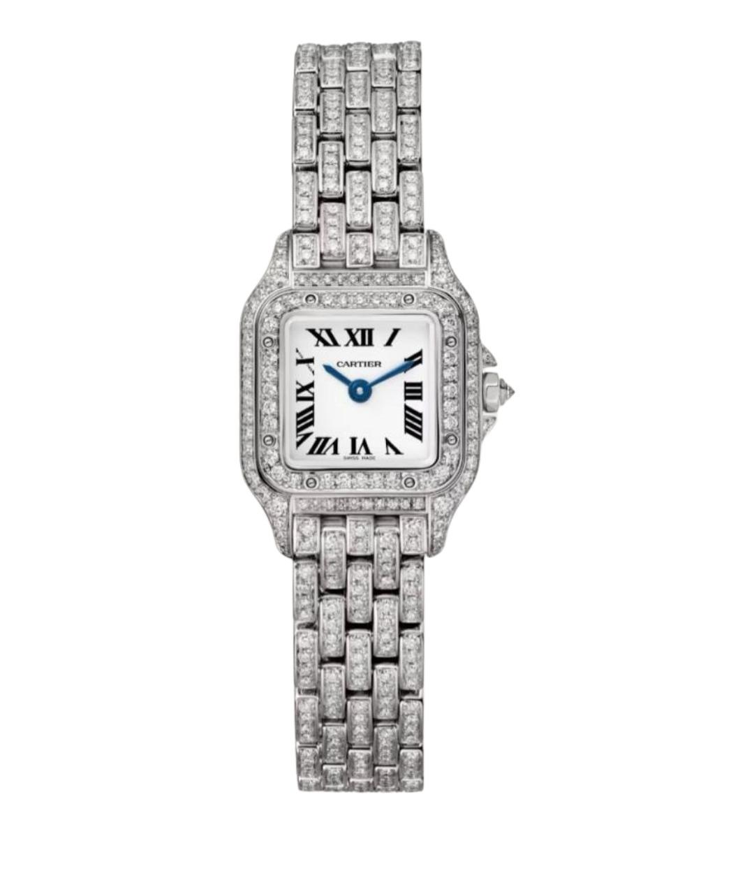 CARTIER Серебряные металлические часы, фото 1