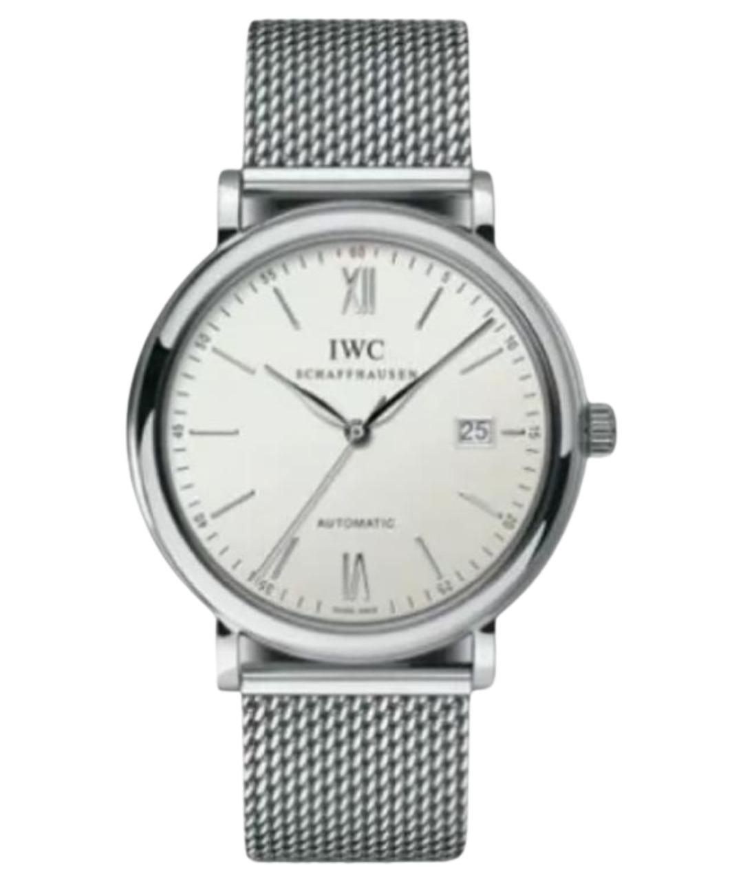 IWC Schaffhausen Серебряные часы, фото 1