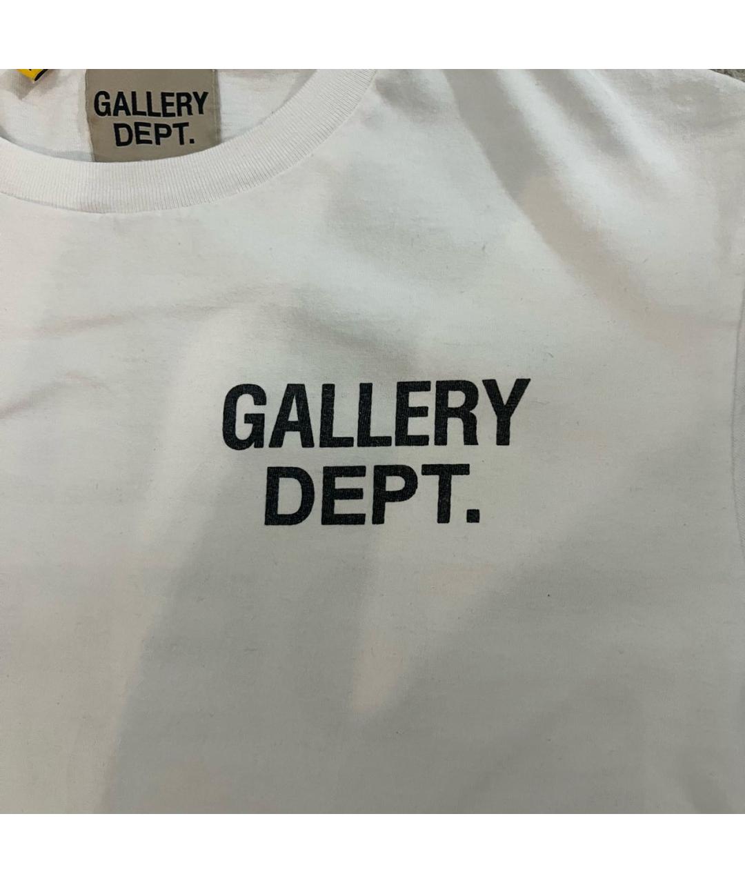 Gallery Dept Белая хлопковая футболка, фото 4