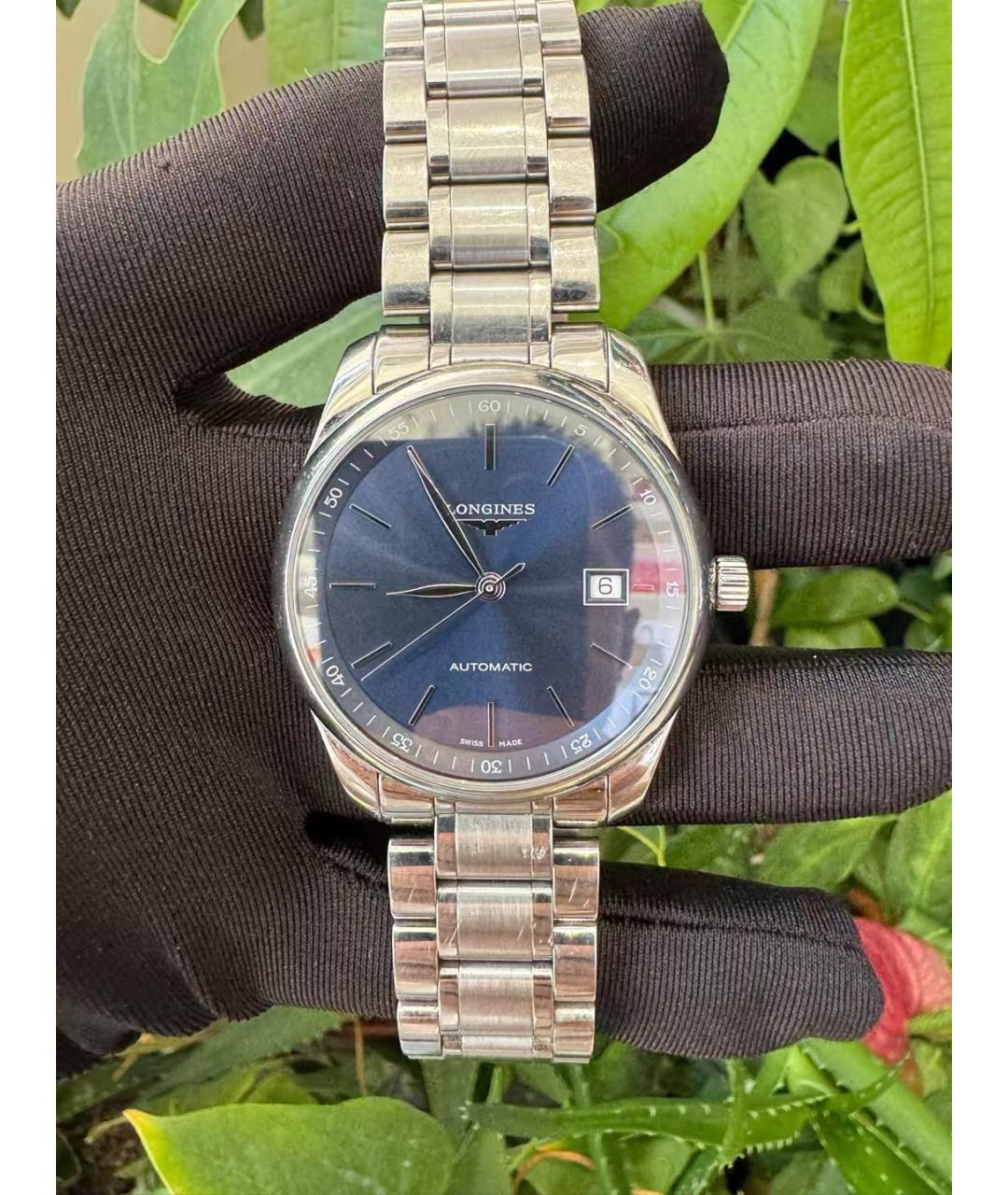 LONGINES Синие часы, фото 2