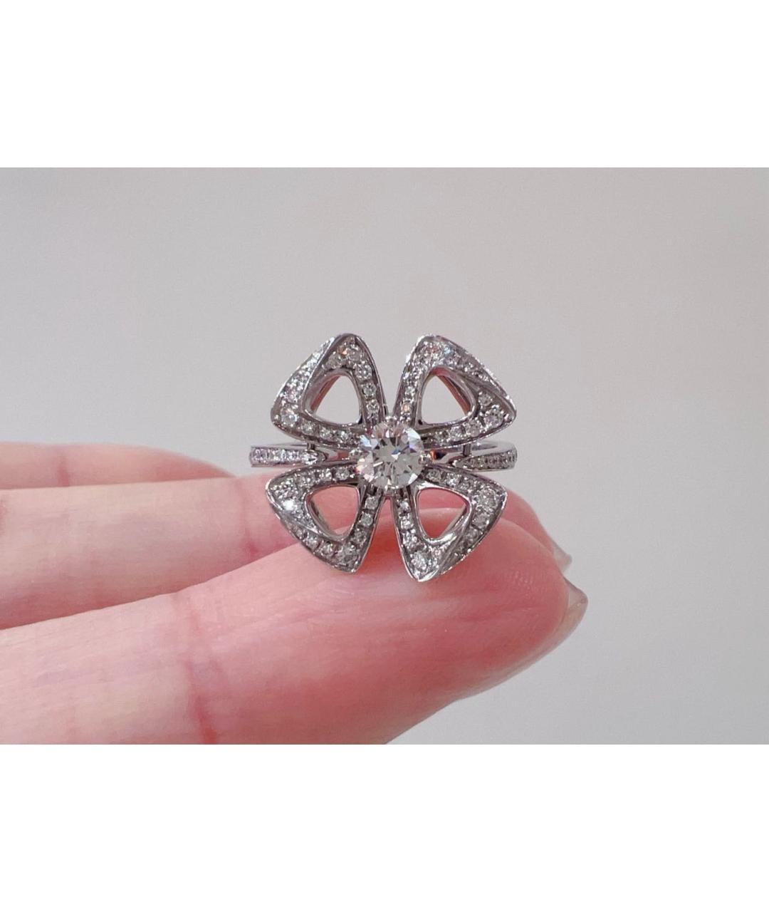 BVLGARI Серебряное кольцо из белого золота, фото 3
