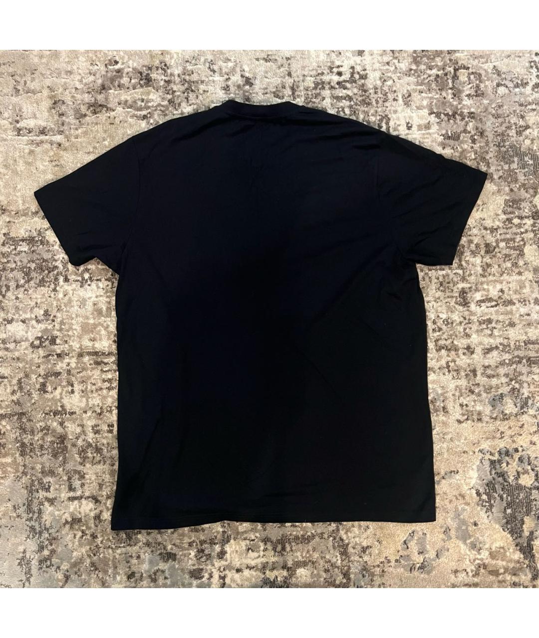 GIVENCHY Черная хлопковая футболка, фото 2