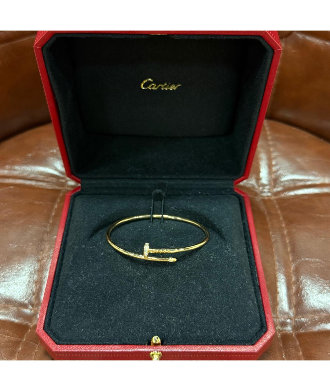 CARTIER Золотой браслет из розового золота, фото 3