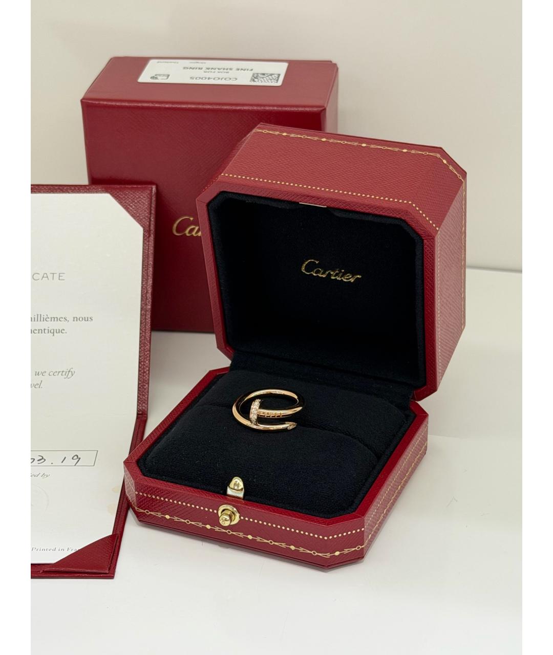 CARTIER Золотое кольцо из розового золота, фото 4
