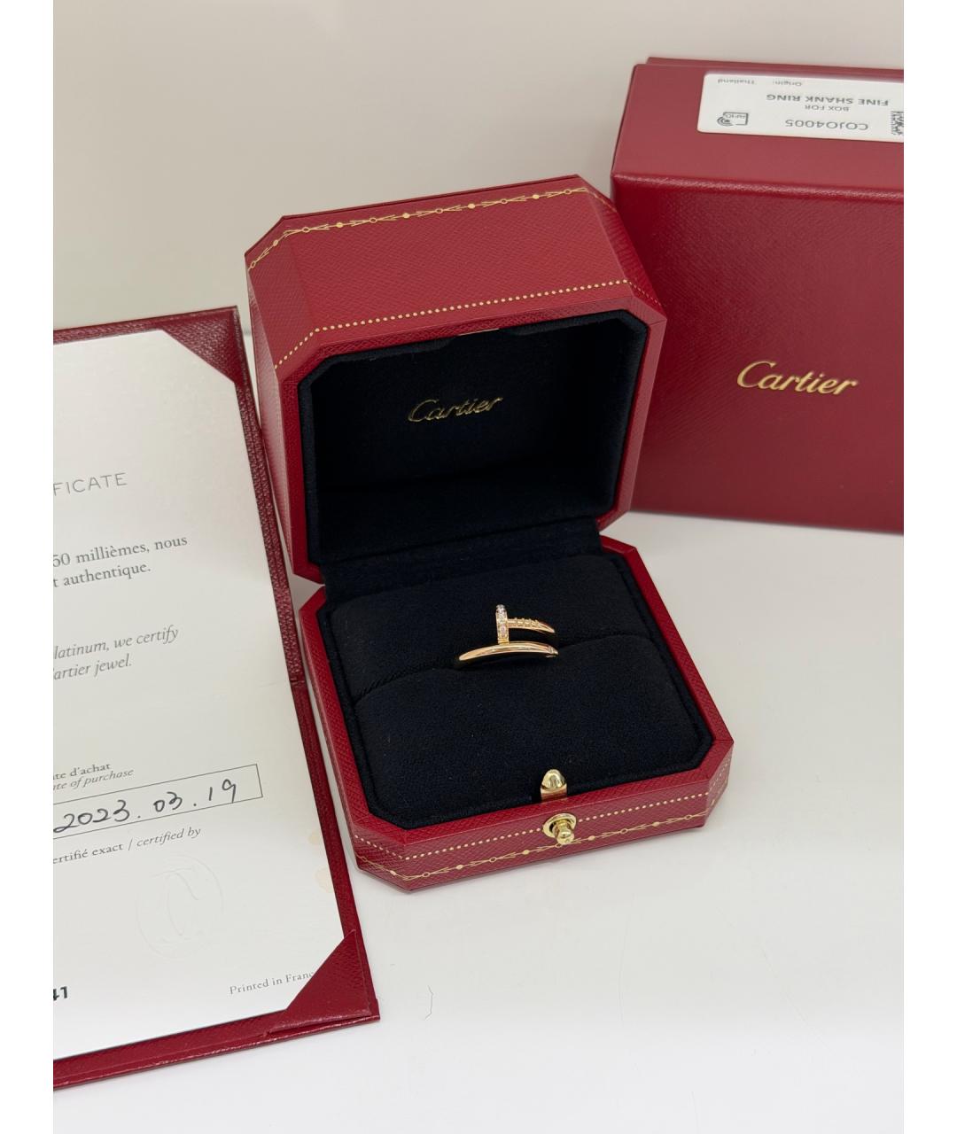 CARTIER Золотое кольцо из розового золота, фото 3