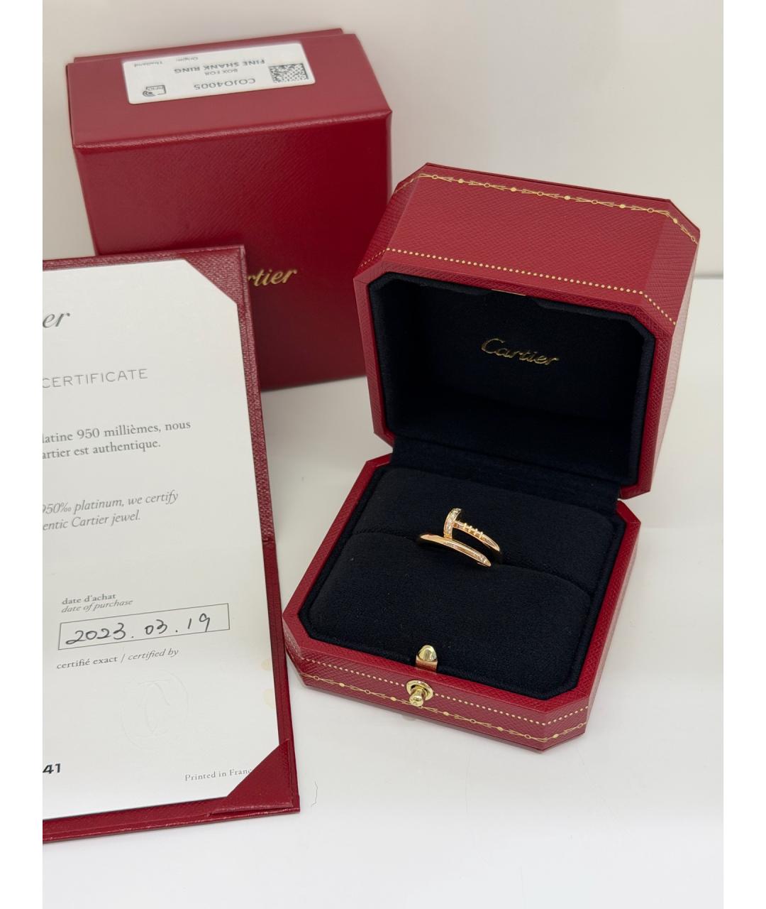 CARTIER Золотое кольцо из розового золота, фото 2