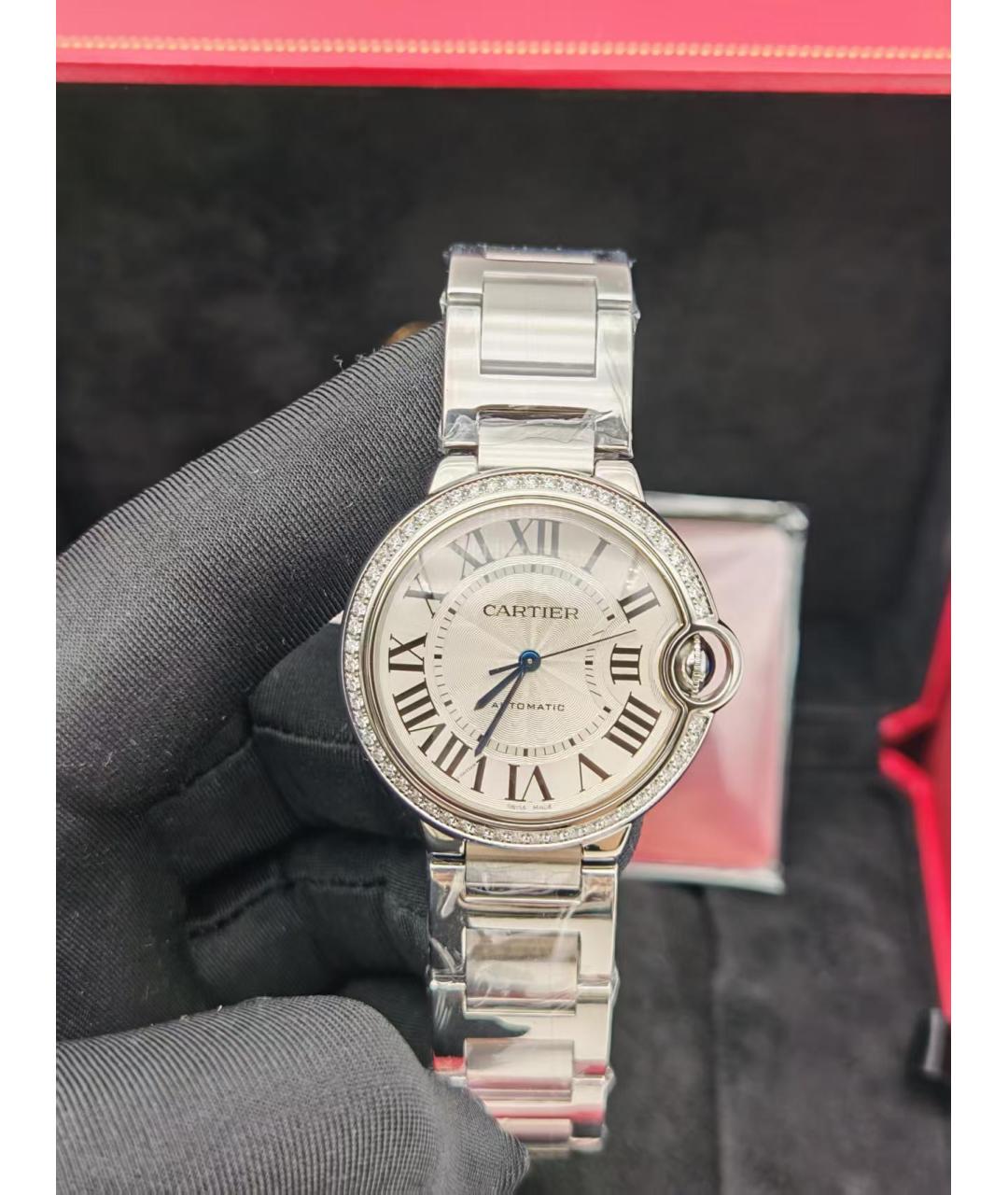 CARTIER Серебряные часы, фото 2