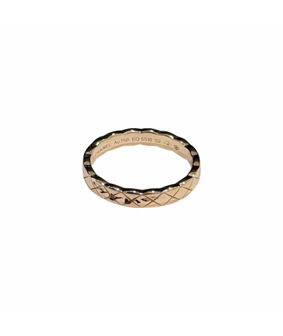 CHANEL Золотое кольцо из розового золота, фото 1