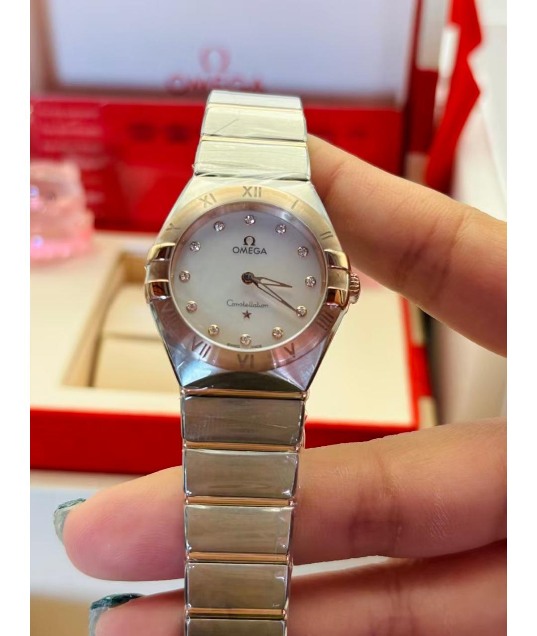 OMEGA Золотые часы, фото 5