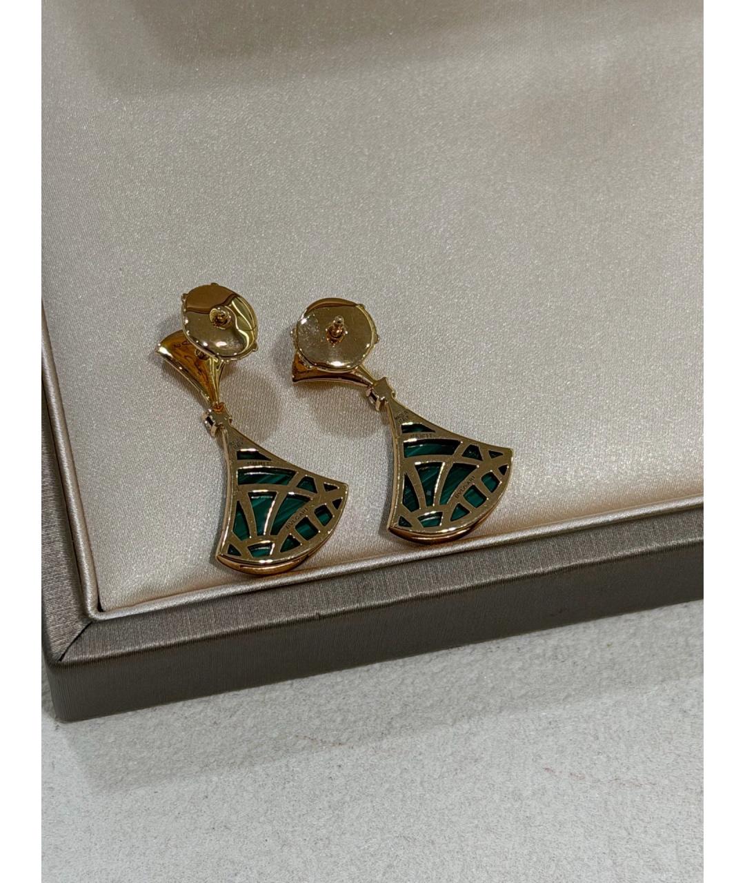 BVLGARI Золотые серьги из розового золота, фото 3