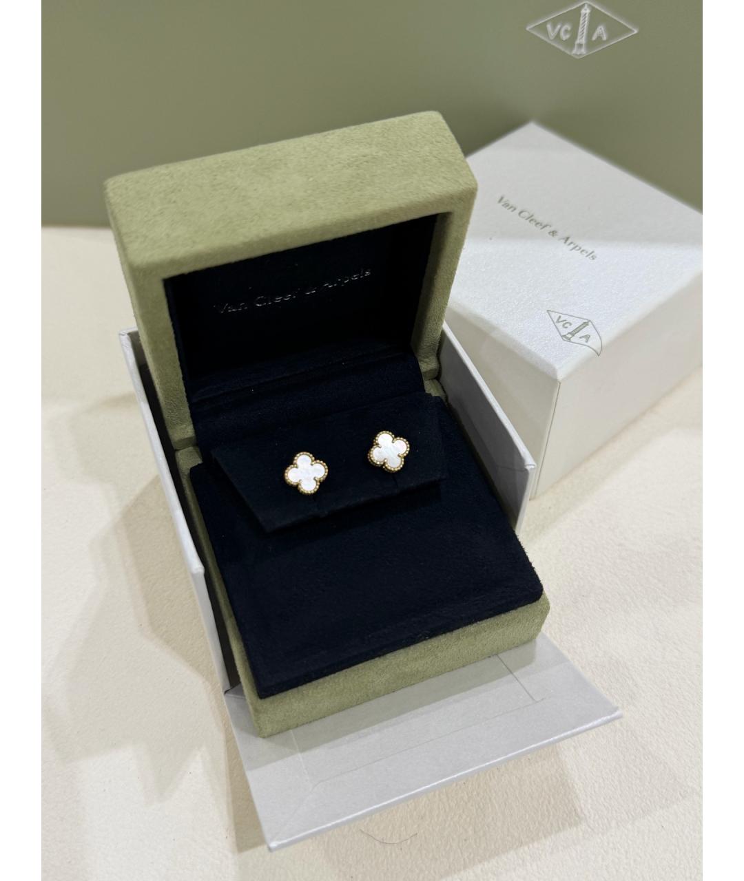 VAN CLEEF & ARPELS Золотые серьги из розового золота, фото 6