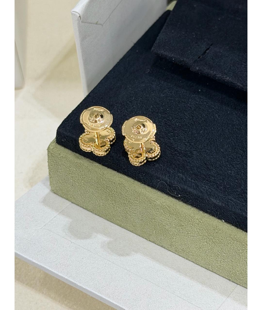 VAN CLEEF & ARPELS Золотые серьги из розового золота, фото 5