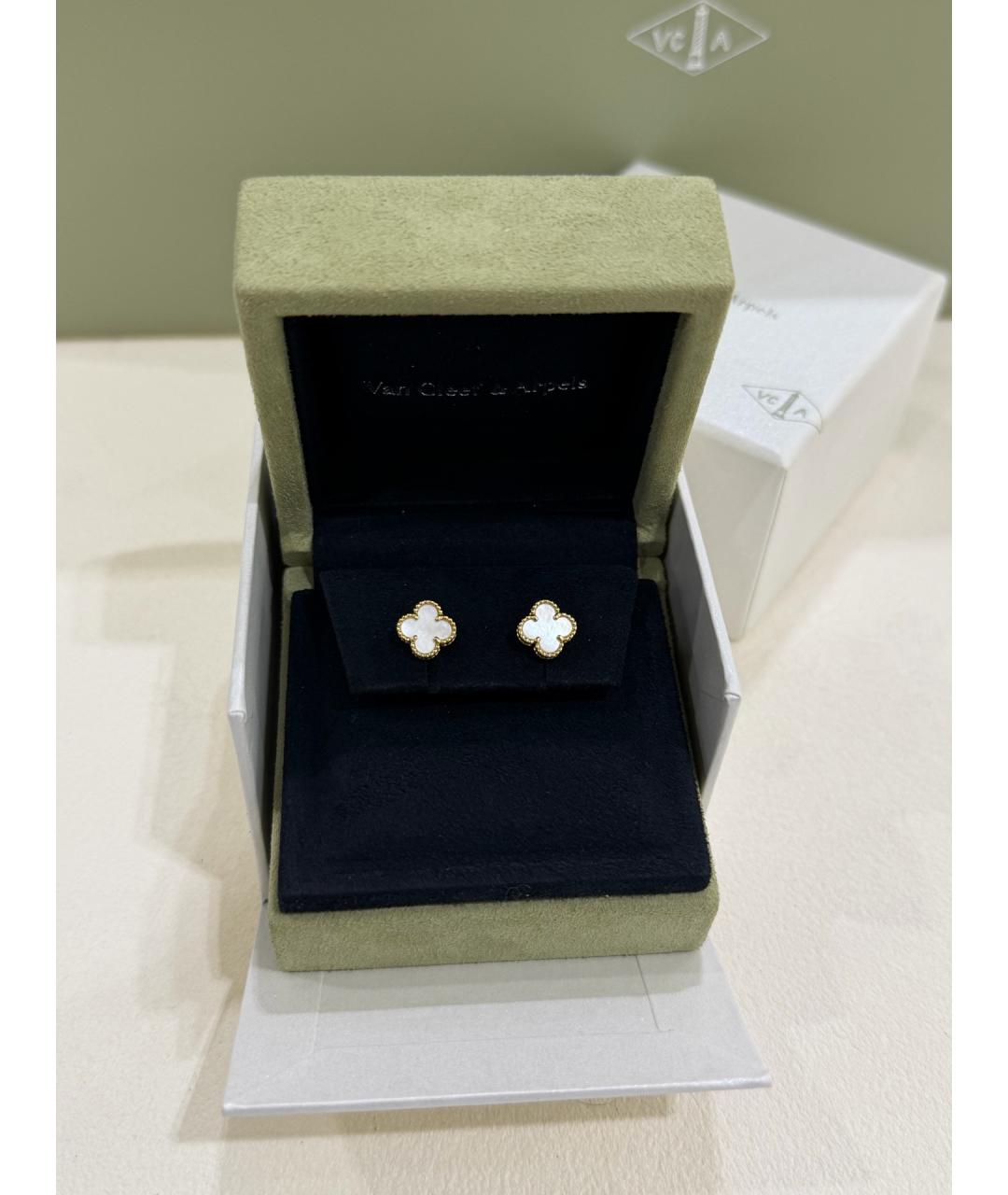 VAN CLEEF & ARPELS Золотые серьги из розового золота, фото 2