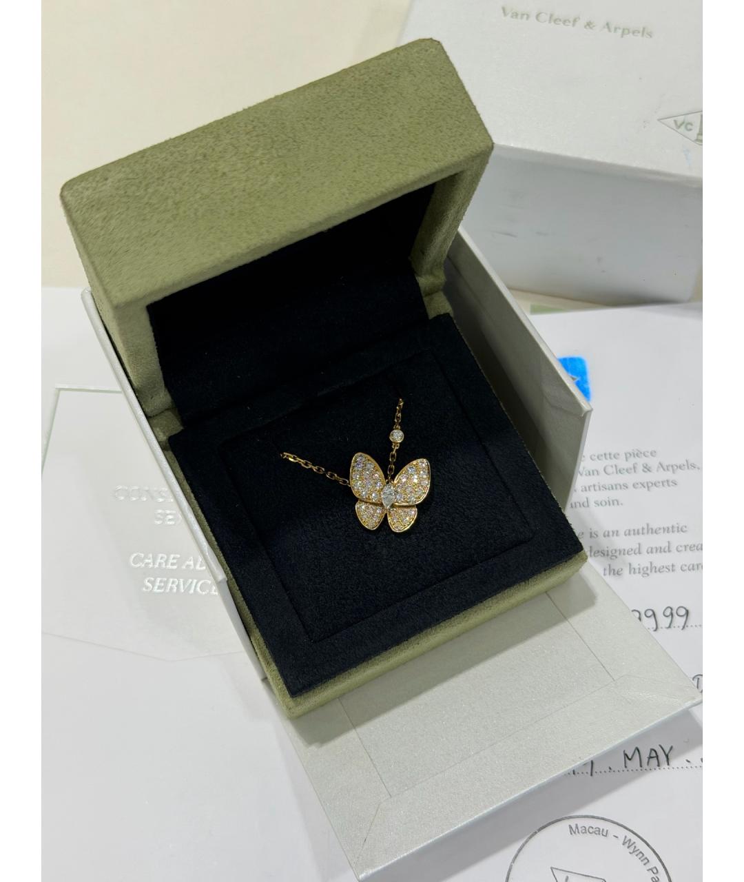 VAN CLEEF & ARPELS Золотое колье из желтого золота, фото 2