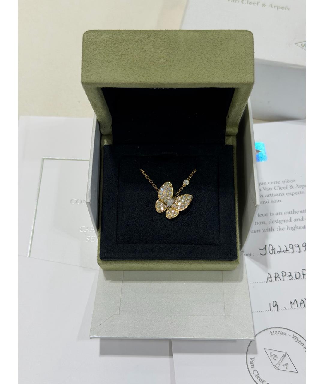 VAN CLEEF & ARPELS Золотое колье из желтого золота, фото 8