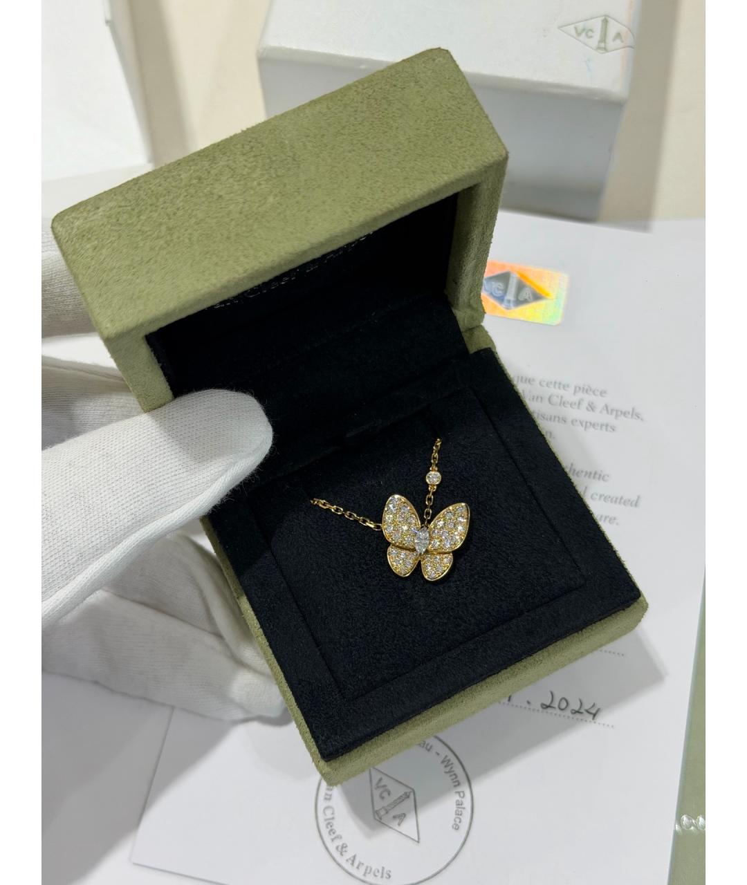 VAN CLEEF & ARPELS Золотое колье из желтого золота, фото 4