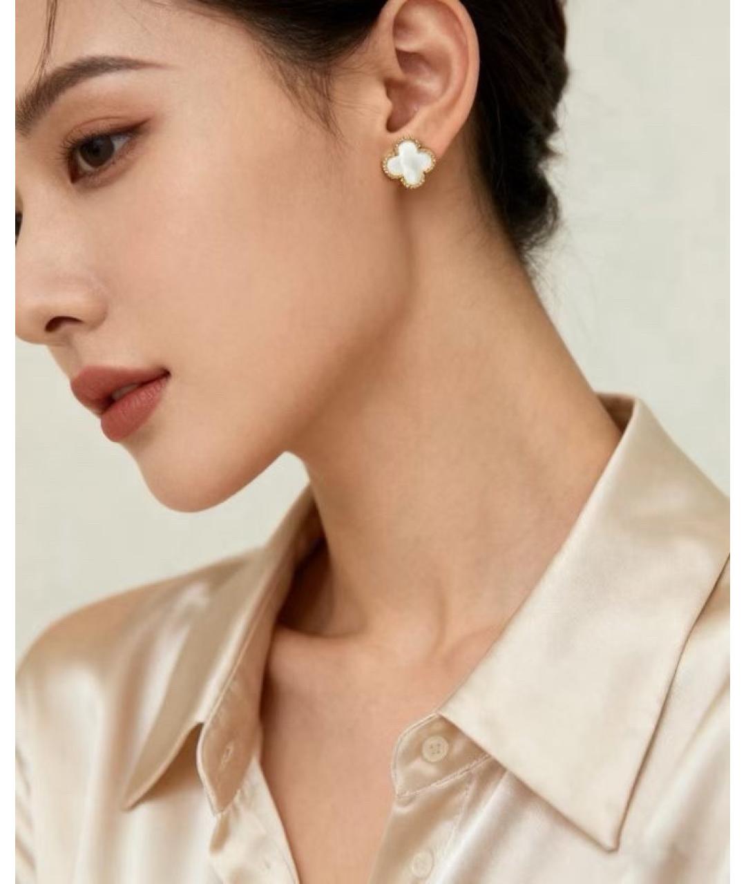 VAN CLEEF & ARPELS Золотые серьги из желтого золота, фото 5
