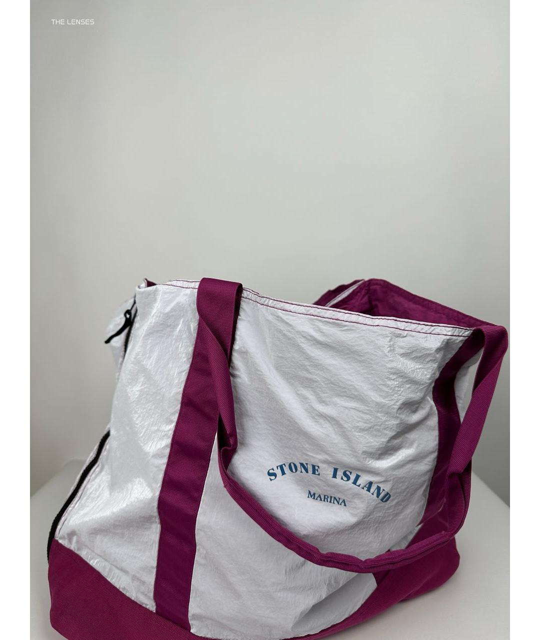 STONE ISLAND Мульти тканевая сумка на плечо, фото 5