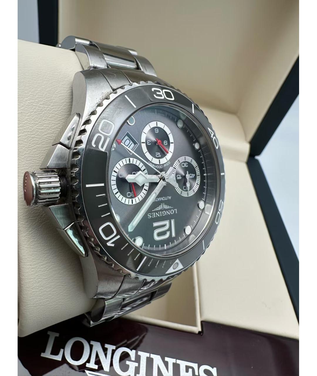 LONGINES Серебряные часы, фото 4