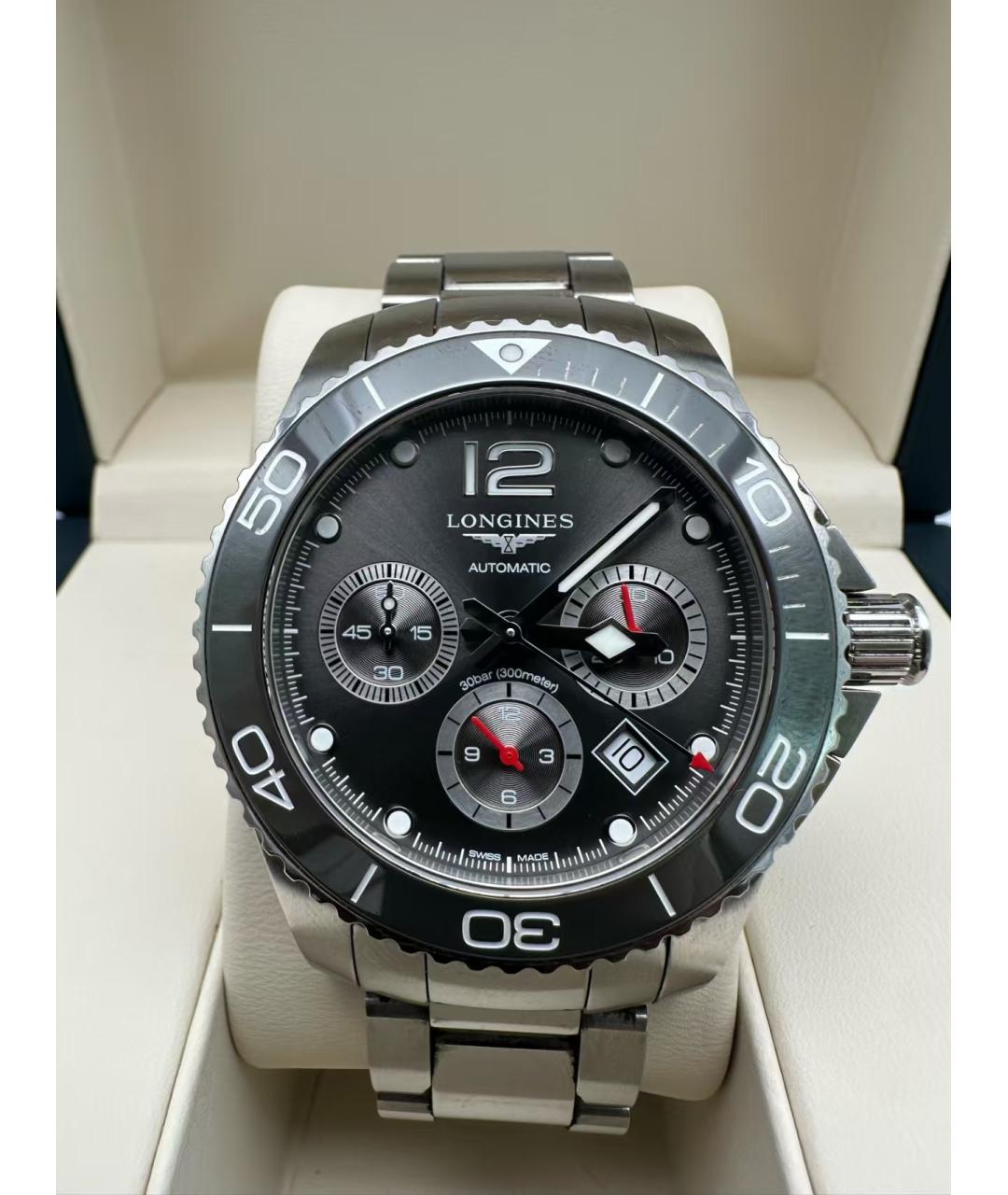 LONGINES Серебряные часы, фото 2