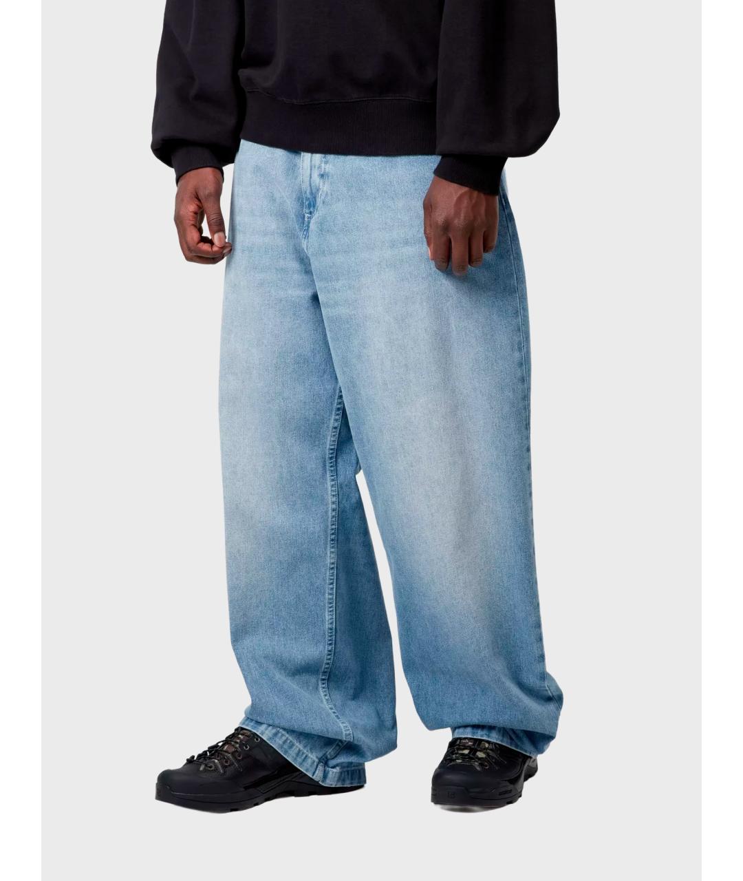 CARHARTT WIP Голубые хлопковые джинсы, фото 4