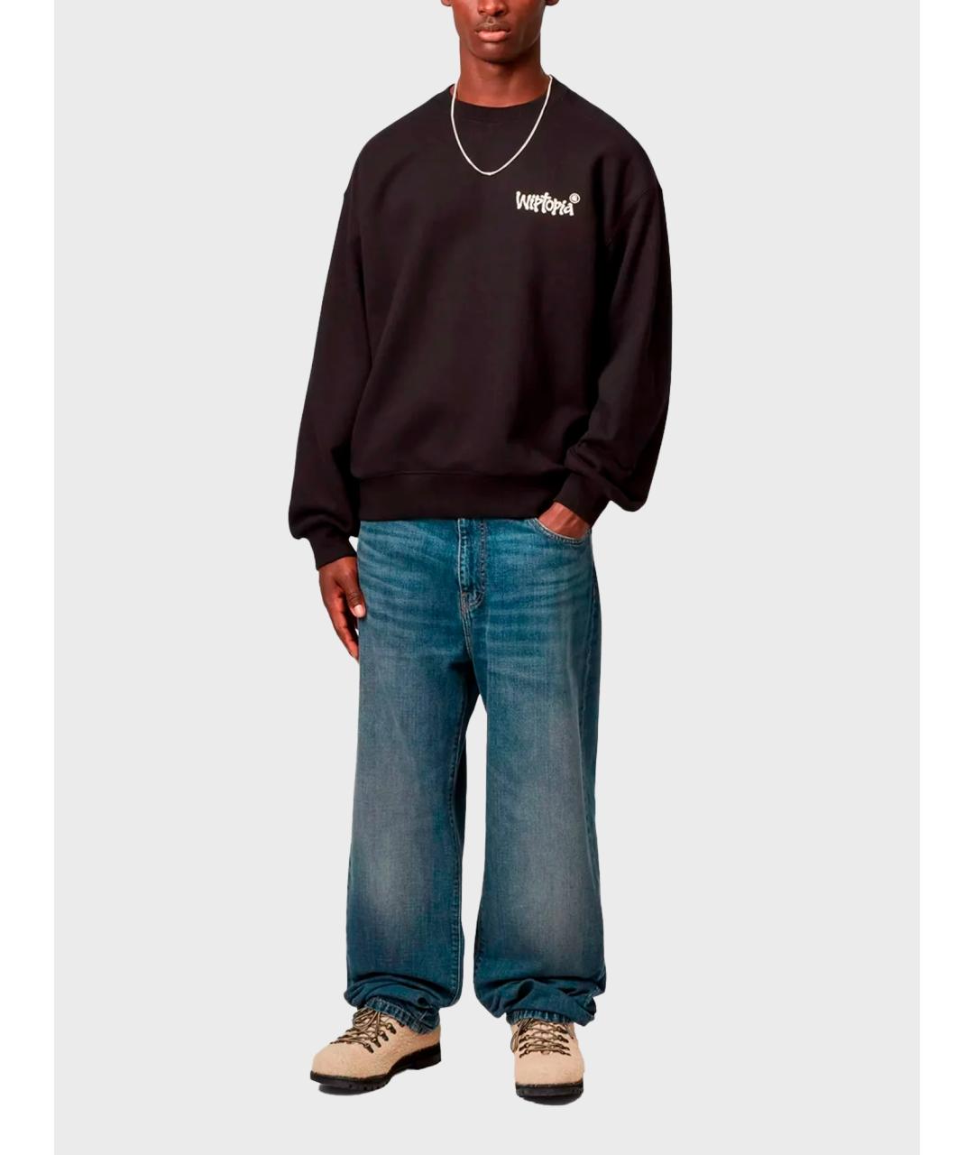 CARHARTT WIP Синие хлопковые прямые джинсы, фото 2