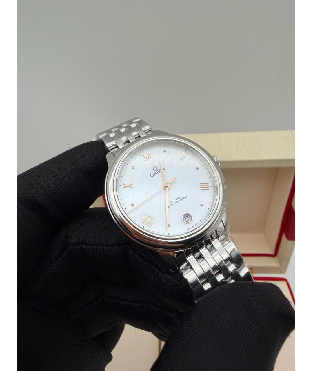 OMEGA Серебряные часы, фото 2