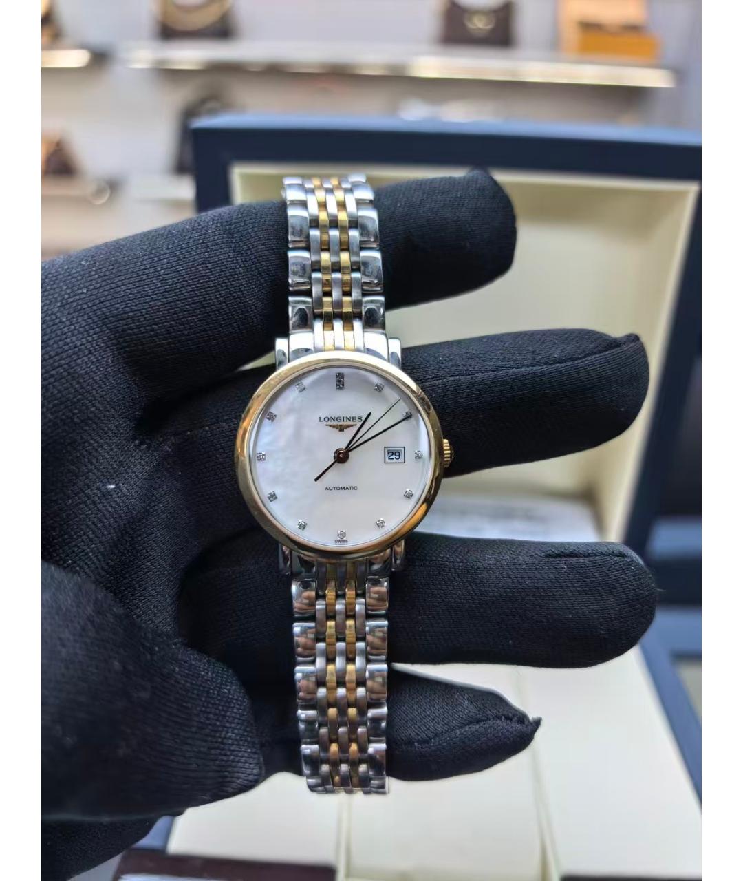 LONGINES Серебряные часы, фото 2