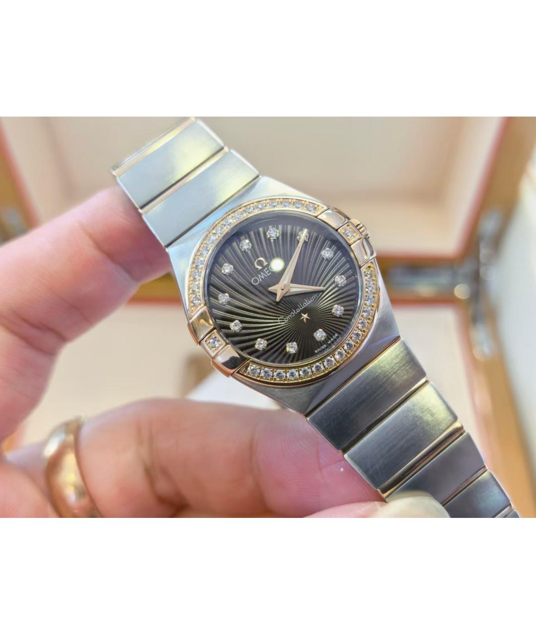 OMEGA Серебряные часы, фото 2